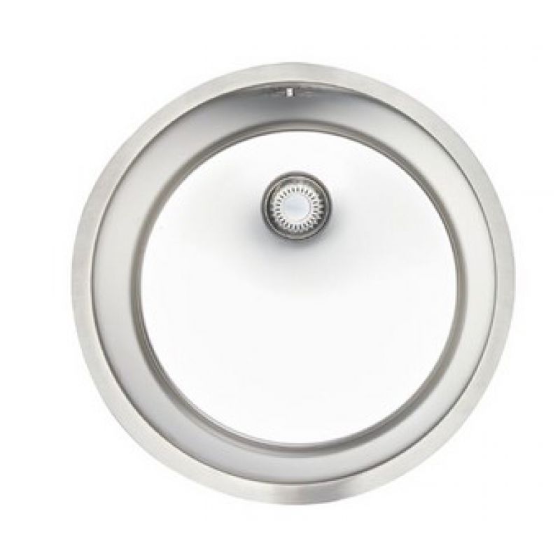 SPOELBAK VLAK ROND 6852 - Roestvaststaal B.V